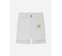 Aigner Boys Logo Badge Poplin Shorts in Grey - Grey - 8 Yrs