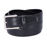 Aigner Business Belt Genuine Leather 90 cm black