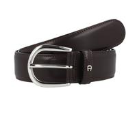 Aigner Business belt leather 100 cm brown