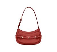 Aigner Cavallo Flap Bag Burnt Red XS