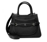 Aigner Cavallo Handbag Leather 24 cm black