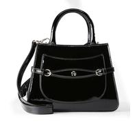 Aigner Cavallo Handbag Leather 28 cm black