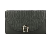 Aigner Clutch purse Genuine Leather 19.5 cm green