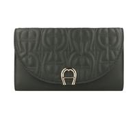 Aigner Clutch purse Leather 19.5 cm green