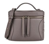 Aigner Deborah Handbag Genuine Leather 20 cm gray