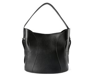 Aigner Deborah Shopper Bag Genuine Leather 36 cm black