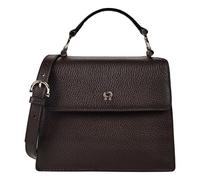 Aigner Delia Handbag Genuine Leather 18 cm brown