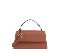 Aigner Delia Handbag Genuine Leather 23 cm brown