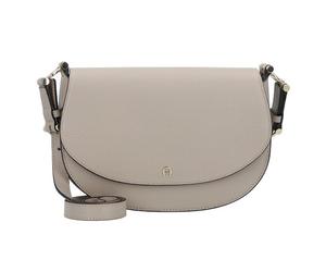 Aigner Delia Shoulder Bag Leather 23 cm beige