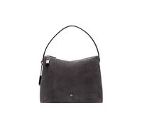 Aigner Delia Suede Bucket Bag Gray L