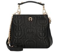 Aigner Diadora Handbag Genuine Leather 20 cm black
