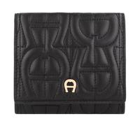 Aigner Diadora Wallet RFID protection Leather 9.5 cm black