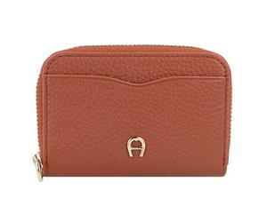Aigner Elsa coin purse RFID leather 10 cm brown