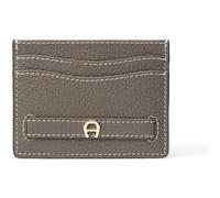 Aigner Farah Credit card case Leather 10 cm gray