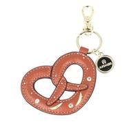 Aigner Fashion bag tag leather 7.5 cm brown