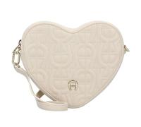 Aigner Fashion Shoulder Bag Genuine Leather 19 cm beige