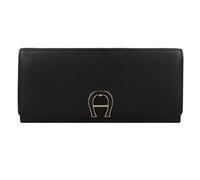 Aigner Fashion Wallet RFID protection Genuine Leather 20 cm black