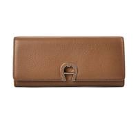 Aigner Fashion Wallet RFID protection Genuine Leather 20 cm brown