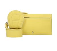 Aigner Isa Shoulder bag Leather 24 cm yellow
