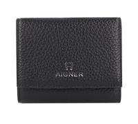 Aigner Ivy Wallet RFID protection Genuine Leather 10.5 cm gray