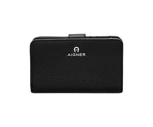 Aigner Ivy Wallet Wallet black with silver details