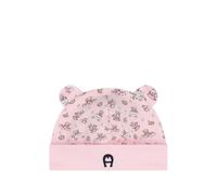 Aigner Kids teddy-bear-pattern beanie hat - Pink 42 cm-46 cm