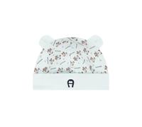Aigner Kids teddy-bear print beanie - Blue 46 cm