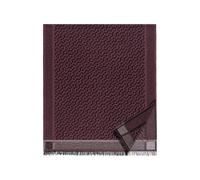 Aigner Logo Stole Accessories dark red