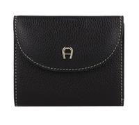 Aigner Miranda Wallet RFID protection Genuine Leather 11 cm black