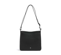 Leather Bucket Bag with Modern Design - female - Aigner - Shoulder Bags - Black - ONE SIZE - Bags ONE SIZE