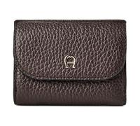 Aigner Pura Wallet RFID protection Genuine Leather 10 cm brown