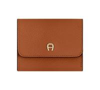 Aigner Savannah Cognac Brown Card Wallet