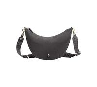 Aigner Zita Suede Zipper Bag dark gray M