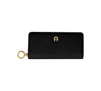 Aigner Zita wallet RFID leather 19 cm black