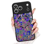AIGOMARA Cute for iPhone 17 Pro Case Compatible with MagSafe | Colorful Aesthetics Leopard Pattern Deisgn for Women Case Soft TPU and PC Back Protective Slim Phone Cover
