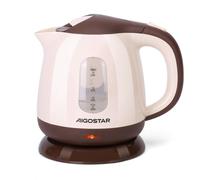 Aigostar 1.0L Portable Travel Electric Kettle, 1100W Low Wattage