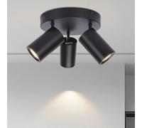 Aigostar 3 Way Spotlight Ceiling Lights Round Gu10 Kitchen Lights Ceiling