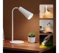 Aigostar 4-in-1 Magnetic LED Desk Lamp, Clip on Light with Clamp