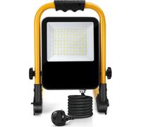 Aigostar 50W Led Work Light 240V, Job Site Light 4500Lm Use With Floodlight Tripods