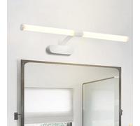 Aigostar 60Cm Led Bathroom Mirror Light, 8W Wall Light With Ip44 4000K Neutral White Plastic