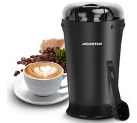 Aigostar Electric Coffee Grinder, Stainless Steel Blade, 200W, 60G Capacity, Cord Storage