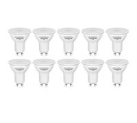 Aigostar GU10 LED Bulbs 10 Pack, 8W Spotlight 640lm Neutral White 4000K, 100° Wide Beam Angle (Equivalent to 88W), Non-Dimmable for Ceiling & Recessed Lights