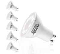 Aigostar GU10 LED Bulbs Cool White Spotlight Bulb for Ceiling, 6400K LED GU10 Daylight LED Bulbs 4W, 120°Wide Beam GU10 Energy Saving Light Bulb, 260lm LED Downlight Bulbs, 26W Equivalent, 5 Pack