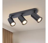 Aigostar Kitchen Lights Ceiling, 3 Way Spotlight Ceiling Lights Gu10