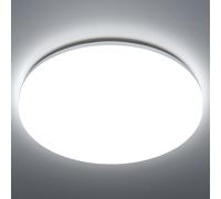 Aigostar Modern Flush LED Ceiling Light, 18W 2100lm, IP54