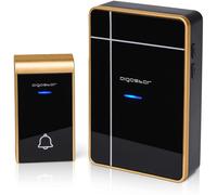Aigostar Wireless Doorbell, IP44 Waterproof Cordless Door Chime Kit with 1 Recei
