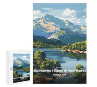 Aigüestortes I Estany De Sant Maurici Hobby Jigsaw Puzzle for Adults, 1000 PCS, A Relaxing Challenge for Adult Puzzle Enthusiasts, for Indoor Play