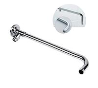 AIGUO Stainless Steel Shower Arm, 30cm/11.8inch Extension Arm, Rain Shower Head, Silver, 1 Pack