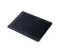 AIGUONIU Real Leather Laptop Sleeve for MacBook Pro & Air Fits12， 13, 14inch-Vintage Leather Tablet Inner Bag (Black 12inch)