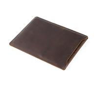 AIGUONIU Real Leather Laptop Sleeve for MacBook Pro & Air Fits12， 13, 14inch-Vintage Leather Tablet Inner Bag (Coffee 13inch)